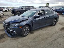 Honda Civic LX salvage cars for sale: 2020 Honda Civic LX