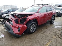 Salvage cars for sale from Copart Chicago Heights, IL: 2024 Toyota Rav4 XLE Premium