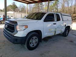 Salvage cars for sale from Copart Hueytown, AL: 2016 Toyota Tundra Double Cab SR/SR5