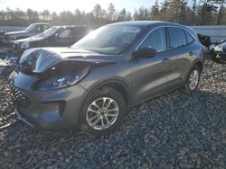 Salvage cars for sale at Windham, ME auction: 2022 Ford Escape SE