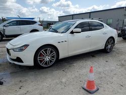 Salvage cars for sale at Arcadia, FL auction: 2014 Maserati Ghibli S