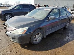 Honda Accord LX salvage cars for sale: 2005 Honda Accord LX