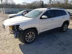 Salvage cars for sale from Copart Augusta, GA: 2019 Jeep Cherokee Latitude