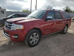 Ford Expedition Vehiculos salvage en venta: 2015 Ford Expedition EL Platinum