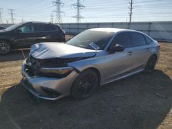 Salvage cars for sale at Elgin, IL auction: 2023 Honda Civic Sport
