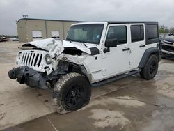 Jeep Wrangler salvage cars for sale: 2016 Jeep Wrangler Unlimited Sport