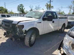 Salvage cars for sale at Riverview, FL auction: 2014 Ford F150 Super Cab