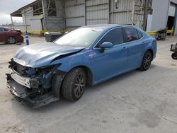 Salvage cars for sale from Copart Corpus Christi, TX: 2024 Toyota Camry SE Night Shade