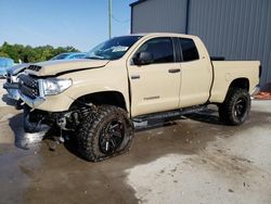 Salvage cars for sale from Copart Apopka, FL: 2018 Toyota Tundra Double Cab SR/SR5