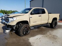 Toyota Tundra Double cab sr/sr5 salvage cars for sale: 2018 Toyota Tundra Double Cab SR/SR5