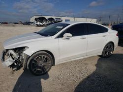 Salvage cars for sale at Haslet, TX auction: 2017 Ford Fusion Titanium