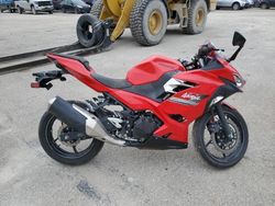 Salvage cars for sale from Copart Des Moines, IA: 2021 Kawasaki EX400