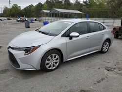 Salvage cars for sale at Savannah, GA auction: 2022 Toyota Corolla LE