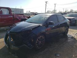 Salvage cars for sale at Chicago Heights, IL auction: 2016 Toyota Corolla L