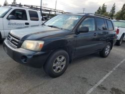 Salvage cars for sale from Copart Rancho Cucamonga, CA: 2005 Toyota Highlander Limited