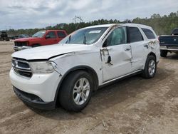 Salvage cars for sale at Greenwell Springs, LA auction: 2013 Dodge Durango Crew