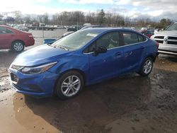 Salvage cars for sale at Chalfont, PA auction: 2016 Chevrolet Cruze LT