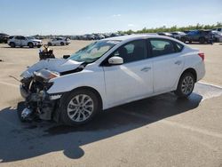 Salvage cars for sale at Fresno, CA auction: 2019 Nissan Sentra S