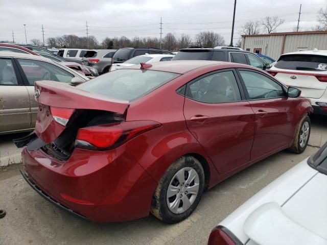 2016 Hyundai Elantra SE