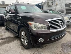 Infiniti QX56 salvage cars for sale: 2013 Infiniti QX56