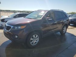 Salvage cars for sale at Grand Prairie, TX auction: 2013 KIA Sorento LX