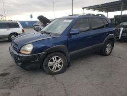 Salvage cars for sale at Anthony, TX auction: 2006 Hyundai Tucson GLS