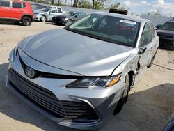 Toyota salvage cars for sale: 2021 Toyota Camry LE