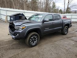 Salvage cars for sale at Center Rutland, VT auction: 2021 Toyota Tacoma Double Cab