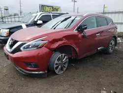 Salvage cars for sale at Chicago Heights, IL auction: 2018 Nissan Murano S