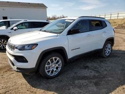 Salvage cars for sale at Portland, MI auction: 2024 Jeep Compass Latitude LUX