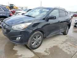 Salvage cars for sale at Grand Prairie, TX auction: 2015 Hyundai Tucson Limited