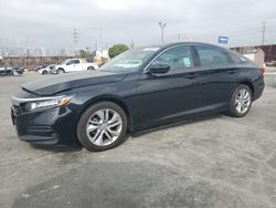 Salvage cars for sale at Wilmington, CA auction: 2018 Honda Accord LX