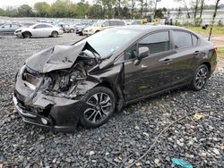 Salvage cars for sale at Byron, GA auction: 2013 Honda Civic EXL