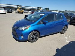 Toyota Yaris salvage cars for sale: 2016 Toyota Yaris L