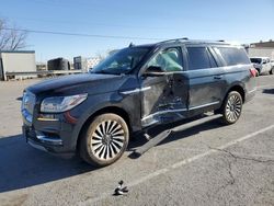 Salvage cars for sale from Copart Anthony, TX: 2021 Lincoln Navigator L Reserve