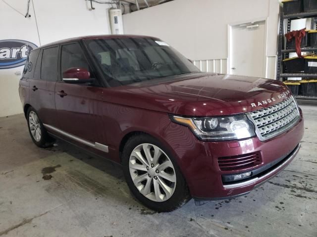 2016 Land Rover Range Rover HSE