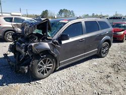 Dodge Journey SE salvage cars for sale: 2017 Dodge Journey SE