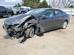 Salvage cars for sale at Finksburg, MD auction: 2019 Ford Fusion SEL