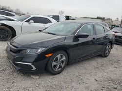 Salvage cars for sale from Copart Hueytown, AL: 2020 Honda Civic LX