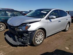 Nissan Sentra Vehiculos salvage en venta: 2018 Nissan Sentra S