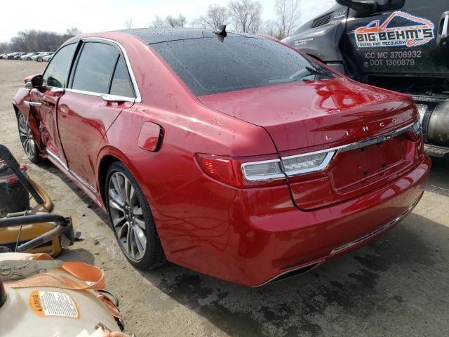 2020 Lincoln Continental Reserve