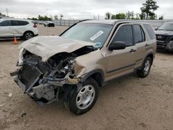 Honda CR-V LX salvage cars for sale: 2006 Honda CR-V LX