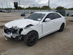 Salvage cars for sale at Miami, FL auction: 2021 Cadillac CT4 Sport