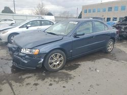 Volvo salvage cars for sale: 2006 Volvo S60 2.5T