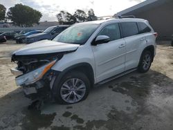 Vehiculos salvage en venta de Copart Hayward, CA: 2015 Toyota Highlander XLE