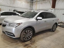 Salvage cars for sale from Copart Milwaukee, WI: 2014 Acura MDX Technology