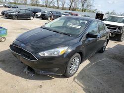 Salvage cars for sale from Copart Bridgeton, MO: 2017 Ford Focus S
