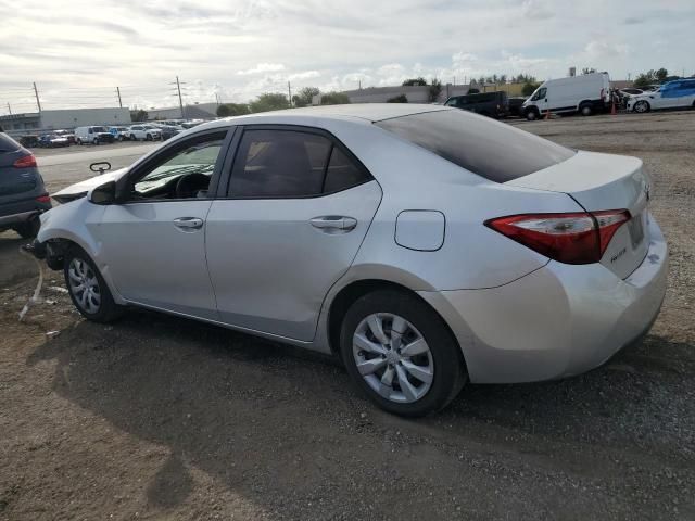 2016 Toyota Corolla L