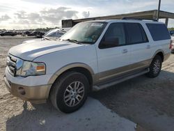 Ford Expedition el xlt salvage cars for sale: 2014 Ford Expedition EL XLT