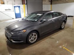 Vehiculos salvage en venta de Copart Glassboro, NJ: 2018 Ford Fusion SE